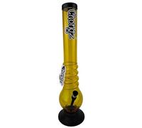 CHONGZ 40cm "Farrelly Rusk" Acrylic Bubble Waterpipe Bong (CHO171) (Gold)