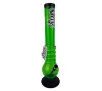 CHONGZ 40cm "Farrelly Rusk" Acrylic Bubble Waterpipe Bong (CHO171) (Green)