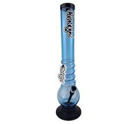 CHONGZ 40cm "Farrelly Rusk" Acrylic Bubble Waterpipe Bong (CHO171) (Light Blue)