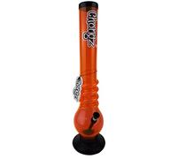 CHONGZ 40cm "Farrelly Rusk" Acrylic Bubble Waterpipe Bong (CHO171) (Orange)