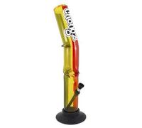 CHONGZ 40cm "Royal Cream" Rasta Acrylic Ice Bong (CH006)