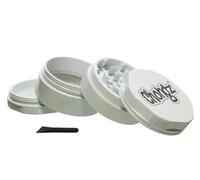 Chongz 52mm White Ceramic John Snow 4 Part Herbal Grinder