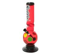 Chongz Acrylic 30cm "Julius Pleaser" Waterpipe bong (Red)