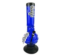Chongz Acrylic 30cm “Marz” Ice Twist Bubble Waterpipe Bong (Blue)