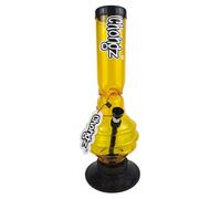 Chongz Acrylic 30cm “Marz” Ice Twist Bubble Waterpipe Bong (Gold)