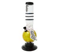 Chongz Acrylic 30cm "Ooh Fancy" Ice Waterpipe Bong (Yellow)