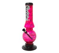 Chongz Acrylic 30cm "Why?" Ice Waterpipe bong (Pink)