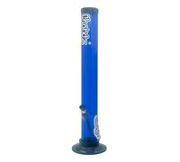 Chongz Acrylic 40cm “Crapture” Straight Bong - No Gimmicks, Just Pure Performance, made from quality 3mm acrylic construction, lightweight and shatter-resistant (Blue)