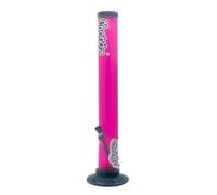 Chongz Acrylic 40cm “Crapture” Straight Bong - No Gimmicks, Just Pure Performance, made from quality 3mm acrylic construction, lightweight and shatter-resistant (Pink)