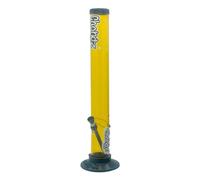 Chongz Acrylic 40cm “Crapture” Straight Bong - No Gimmicks, Just Pure Performance, made from quality 3mm acrylic construction, lightweight and shatter-resistant (Gold)