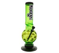 Chongz Acrylic "Beastie Boy" 30cm Waterpipe bong (Lime Green)