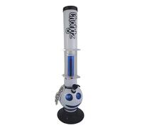 Chongz Acrylic Bong 40cm"Champagne Socialist" Waterpipe (CHO100) (Blue)