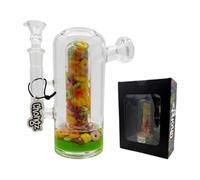 Chongz Cheerio Glass Bong Water Pipe 20cm - Premium Borosilicate Design for Smooth Experience & Easy Cleaning