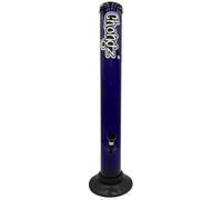 CHONGZ Crapture Acrylic Bong Plastic STRAIGHT Waterpipe Pipe 40cm (Purple)