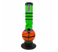 CHONGZ Eds Champion Acrylic Bong Plastic Waterpipe Pipe, with Ice Pinch 30cm - Random Colour Delivery