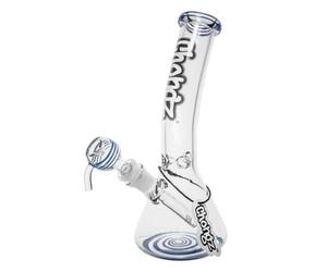 Chongz Glass 25cm Goosebump JNR Water Pipe - Premium Textured Glass Bong with Enhanced Grip Design (Blue)