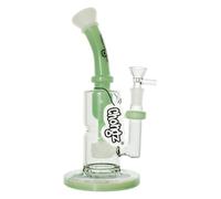 Chongz Glass 25cm "Vision" diffusor waterpipe bong, manufactured from 5 mm thick borosilicate glass, stands approximately 25 cm tall, cone shaped herbal bowl