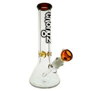 Chongz Glass 30cm 7mm 'Widow Maker' Ice waterpipe bong (Amber)