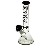 Chongz Glass 30cm 7mm 'Widow Maker' Ice waterpipe bong (Black)