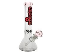 Chongz Glass 30cm 7mm 'Widow Maker' Ice waterpipe bong (Pink)
