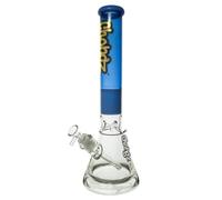 Chongz Glass Bong 42cm Big Fat Heavy Duty, Waterpipe (Milk Blue)