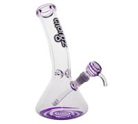 Chongz Goosebump 30cm 7mm Heavy Duty, Waterpipe Pipe with Angled Neck (Purple)