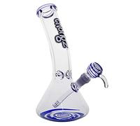 Chongz “Goosebump” 30cm Tall - 7mm Glass Bong - Blue