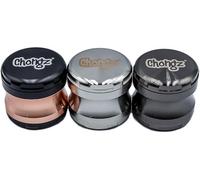 Chongz Grinder - Ella's Choice 60mm 4 Part Metal Herb Grinder for Long-Lasting Durability and Easy Grinding (Silver)