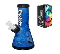 Chongz "King Slayer" 20cm Glass Bong with Diffuser Glass Down Pipe with Handle (GCH362) (Blue)