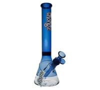 Chongz "Opulence" 30cm Glass Beaker Bong | Diffuser Downstem and Bowl with Handle (GCH420) (Cool Blue)