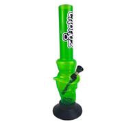 Chongz "Pauls Toupe" Acrylic 30cm Bong Skull (CHO75) (Green)