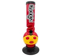 CHONGZ Rylan G Acrylic Bong Plastic Waterpipe Pipe, with Ice Pinch 30cm - Random Colour Delivery