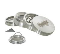 Chongz Stainless Steel Grinder - Tough Mutz Nutz Heavy Duty Razor Sharp Crumbler Crusher for Ultimate Grinding (50mm)