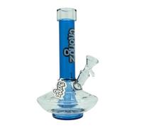 Chongz Star-Man Glass Water Bong 20cm - Stable Base Easy Load Bowl 3 Colors (Blue)