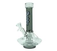 Chongz Star-Man Glass Water Bong 20cm - Stable Base Easy Load Bowl 3 Colors (Grey)