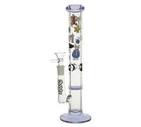 CHONGZ 'SWEENEY' 25cm Glass Bong - Purple Accents