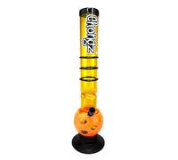 Chongz "Trigger Cut" 40cm Acrylic Ice Twist Bong (CHO41) (Gold)