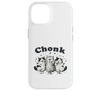 Chonk Cats Dancing Funny Feline Meme Case for iPhone 14