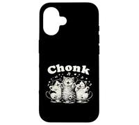 Chonk Cats Happy Dancing Feline Meme Case for iPhone 16