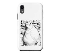 Chonkers The Massive 2000-Pound Sea Lion Ink Sketch Case for iPhone XR