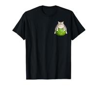 Chonky Cat On Watermelon Funny Fat Meme Humor Tabby T-Shirt
