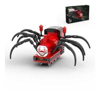 Choo Choo Charles Horror Game Spider-Train Building Blocks Set(259Pcs), Charles Model Toys Building Bricks, Thomas Spider Train Chasing You Building Set Toy for Children