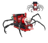 Choo Choo Charles Spider Train Building Block Set, 649PCS Horror Game Model | Spooky Halloween Themed Model, Unique Desk Ornament and Creative Gift for Teens, Adults and Fans of Horror Games