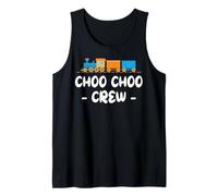 Choo Choo Crew Kids Train Enthusiasts Family Fun Tank Top