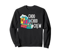 Choo Choo Crew Railway Train Birthday Sweatshirt