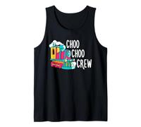 Choo Choo Crew Railway Train Birthday Tank Top