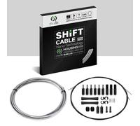 Chooee 2 x Pro Gear Cable Bicycle Set, Shift Cable Bicycle for Shimano/SRAM Shift Cable Set, Silver