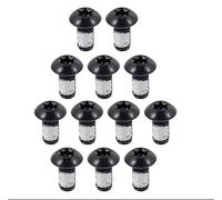 Chooee Bike Disc Brake Rotor Bolts M5x10mm,12pcs Bicycle Rotors Screw for MTB/Mountain Bike Black