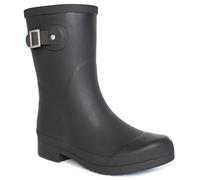 Chooka Women's Waterproof Solid Mid-Height Rain Boot, Delridge Black, 5 UK