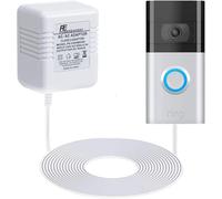 ChooKaChoo Doorbell Transformer Adapter for Ring, Nest, Eufy More, Long C Wire, Compatible with Popular Smart Doorbells, AC to AC, 500ma, UL CE Certified, 24V, 240V, 16.4ft, 24V